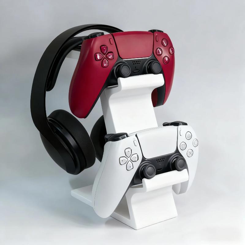 Gaming Console Zone - 3-in-1 Controller Stand for Desk with