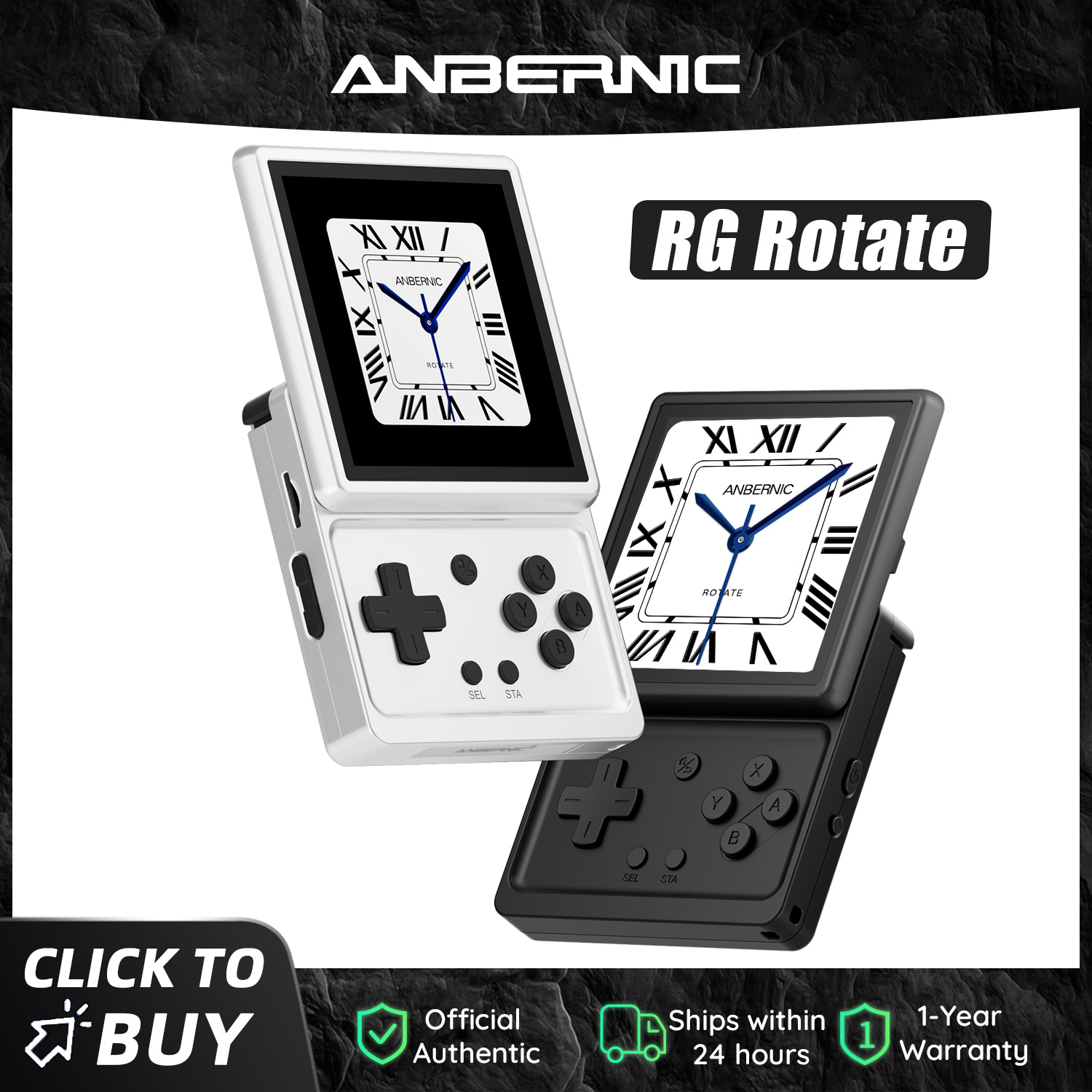 Gaming Console Years - Anbernic RG Rotate Retro Handheld Game