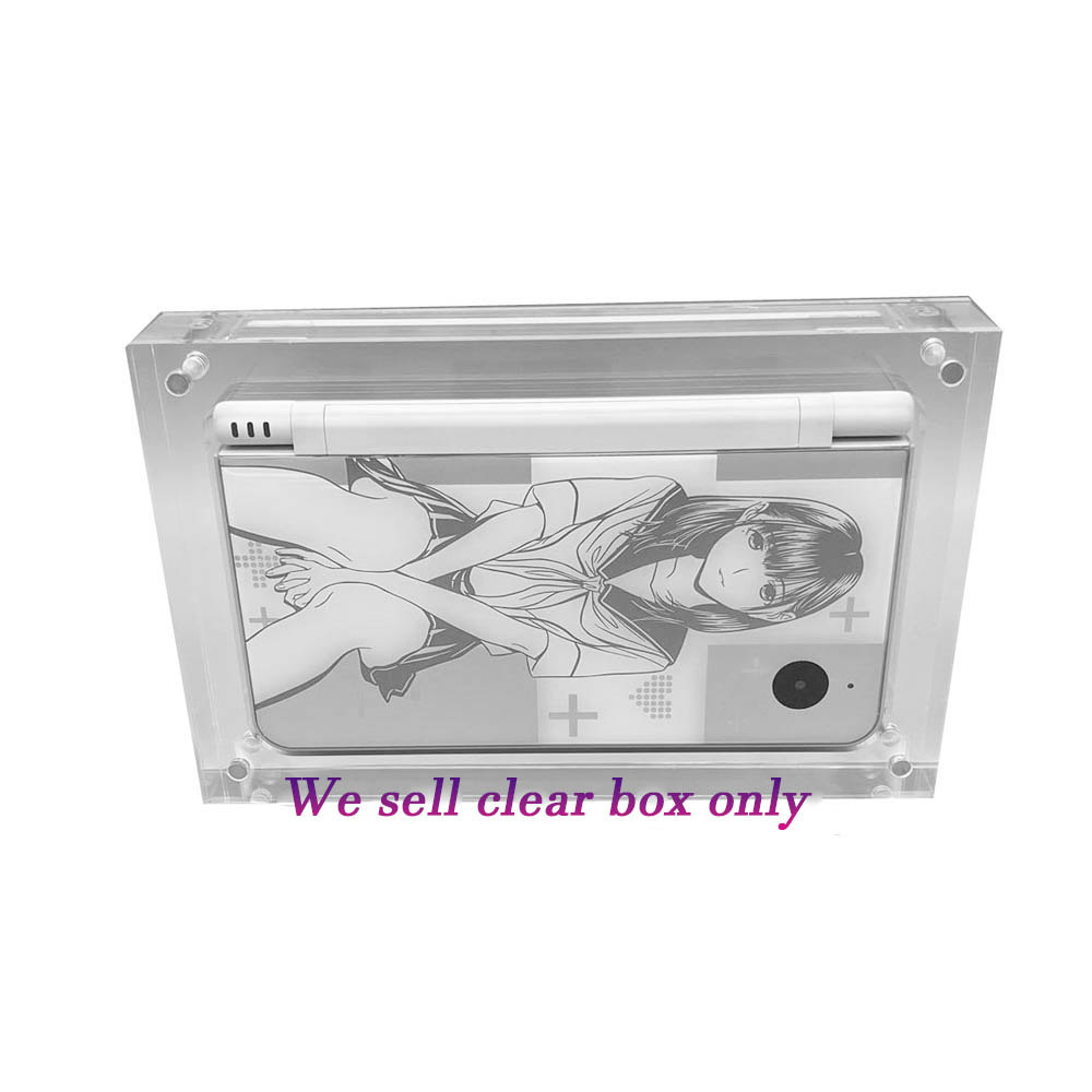 Gaming Console Holder - Transparent Magnetic Acrylic box For NDSi