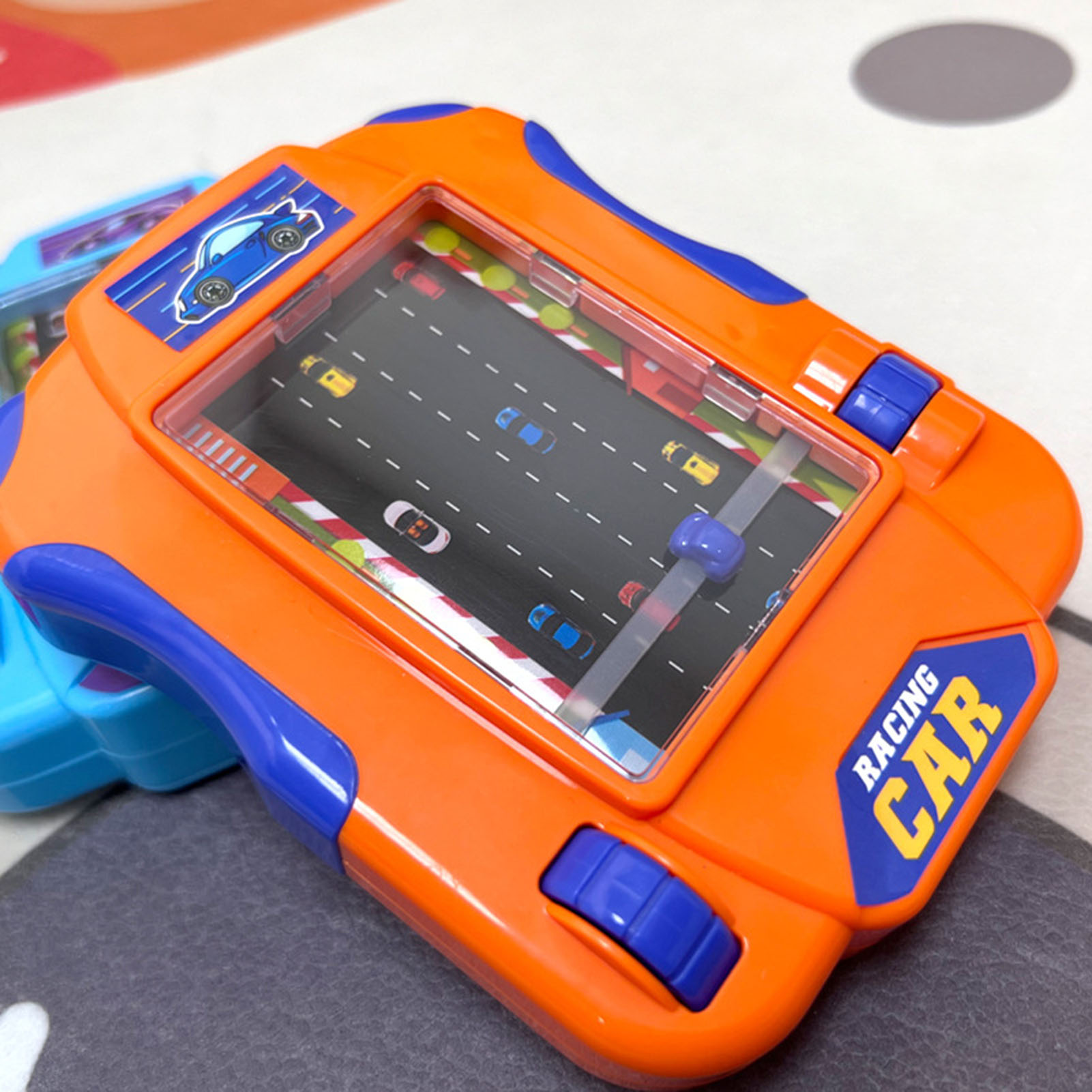 Gaming Console For 7 Year Old - Handheld Retro Race Gaming Console Funny