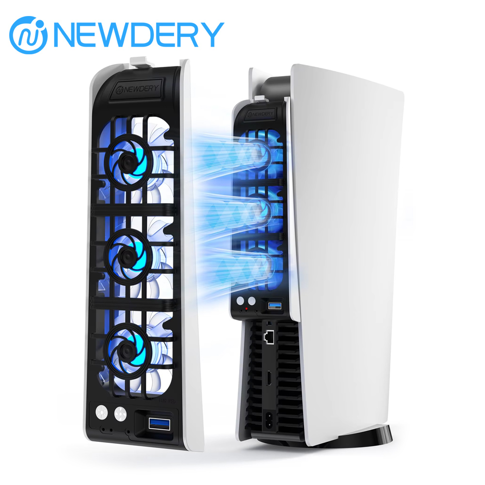 Gaming Console Car - NEWDERY PS5 Cooling Fan 9 Blades