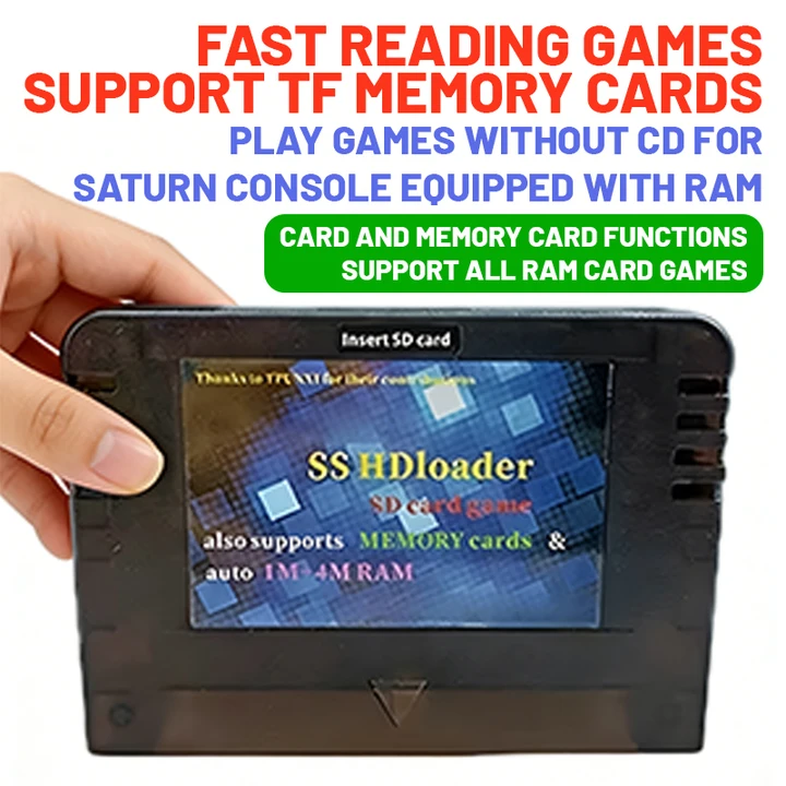 Gaming Console Years - SAROO HD Loader (English Menu) TF
