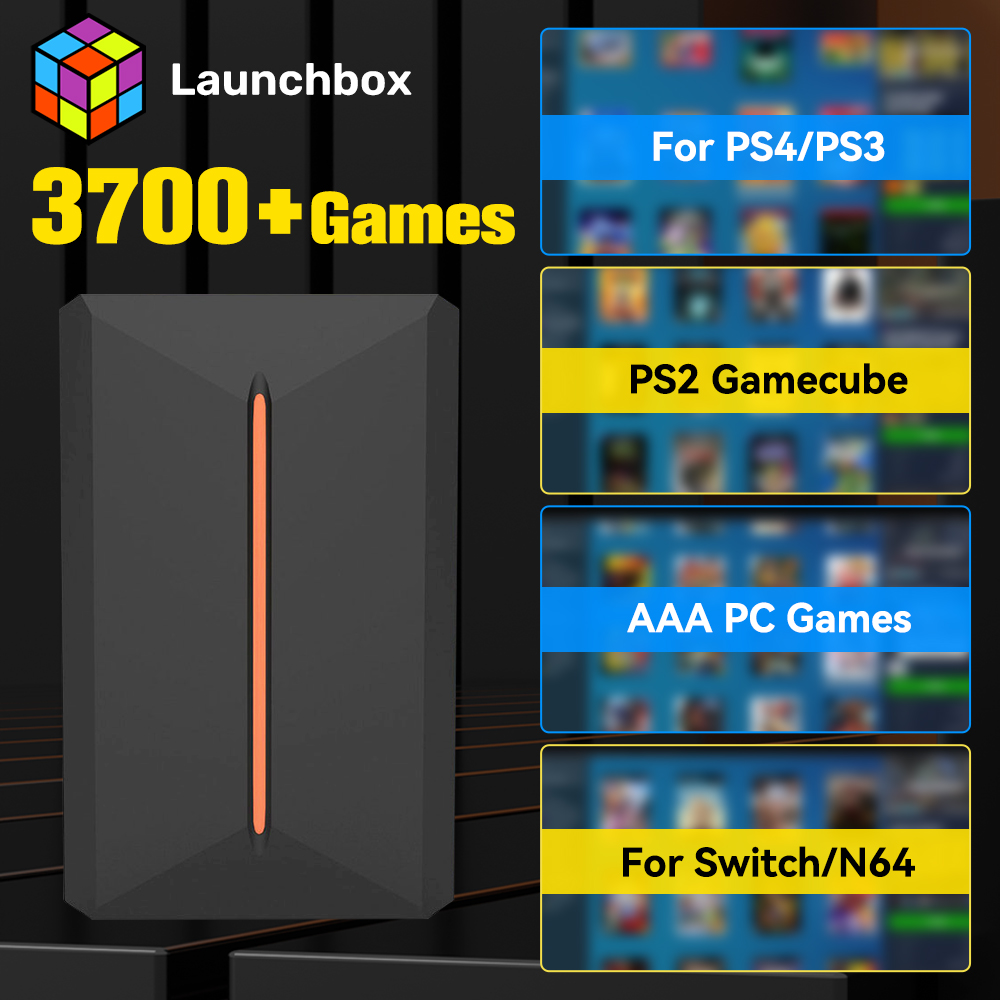 Gaming Console Chinese - Launchbox 500GB External Game Hard Drive