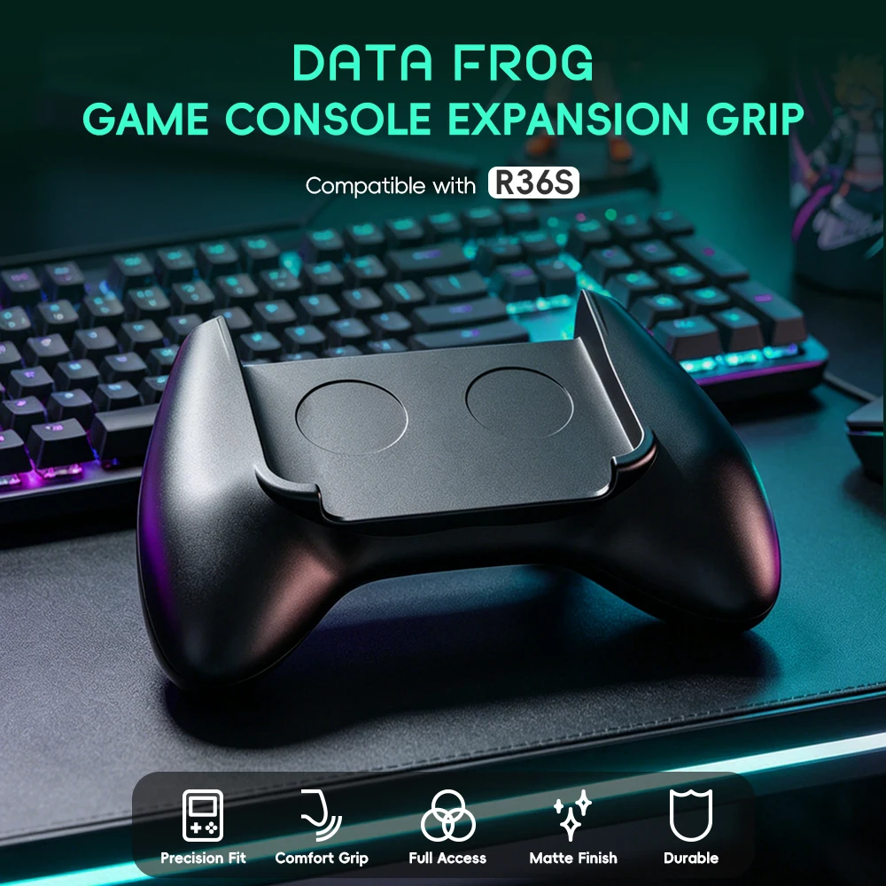 Gaming Console Holder - Data Frog R36S Game Grip Ergonomic