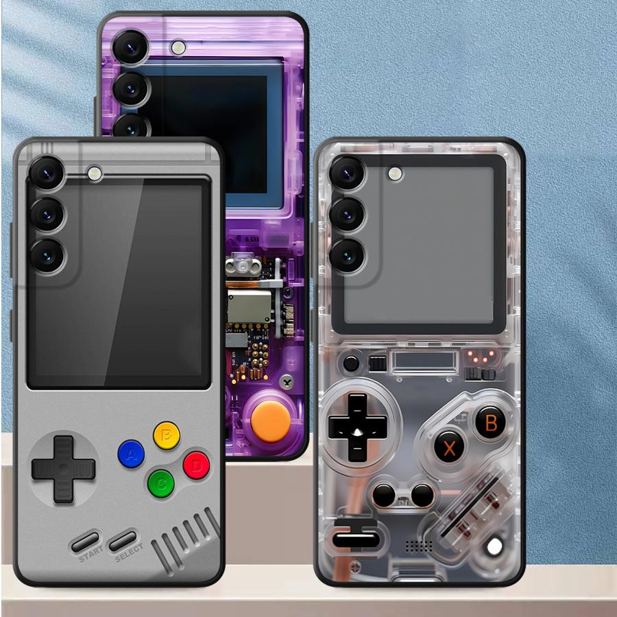 Gaming Console In Phone - Purple Gaming Console Phone Cover Case