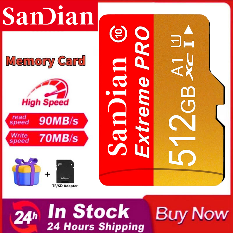 Gaming Console In Phone - Memory Card 512GB Pro Micro TF