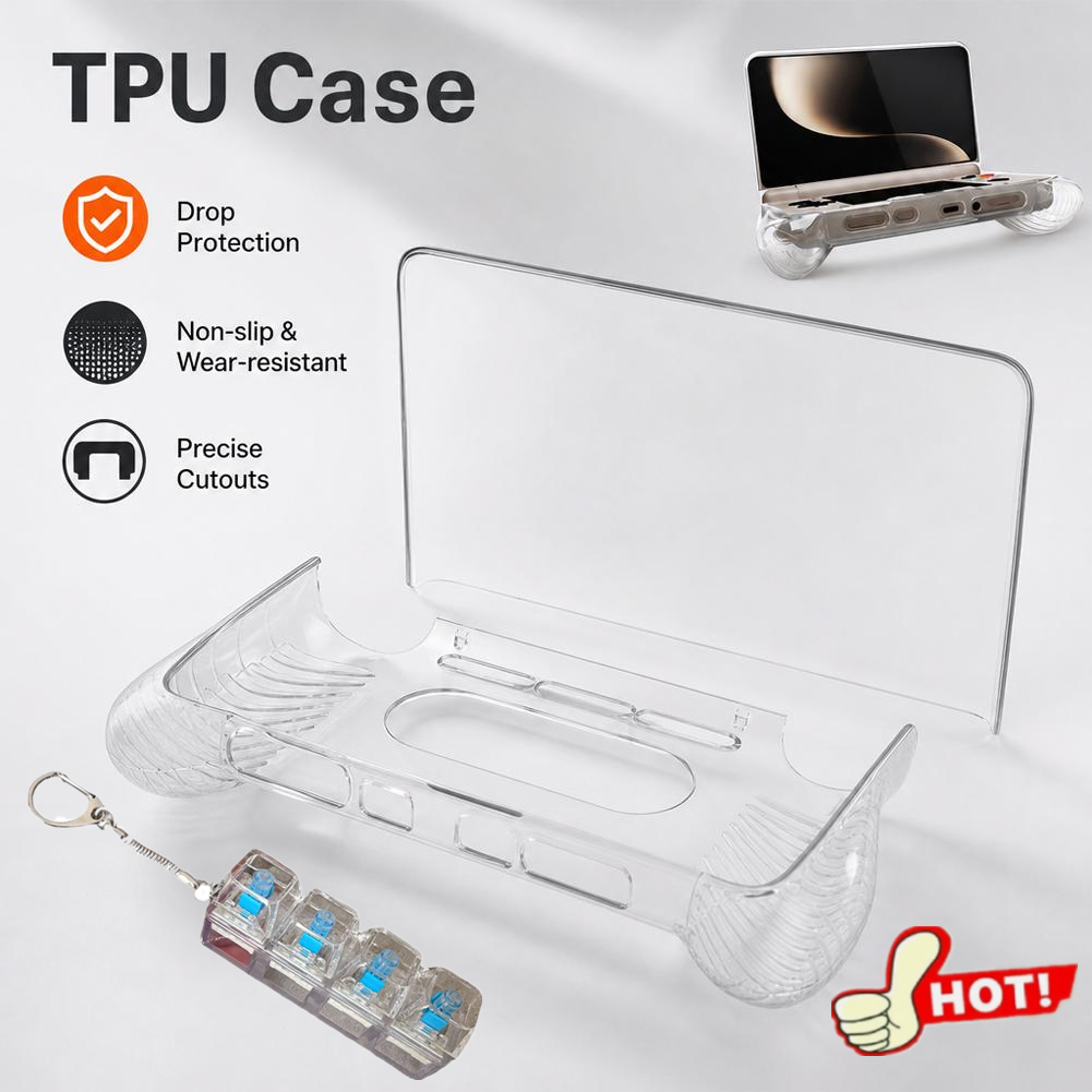 Gaming Console Keychain - 2in1 Soft TPU Protective Case with