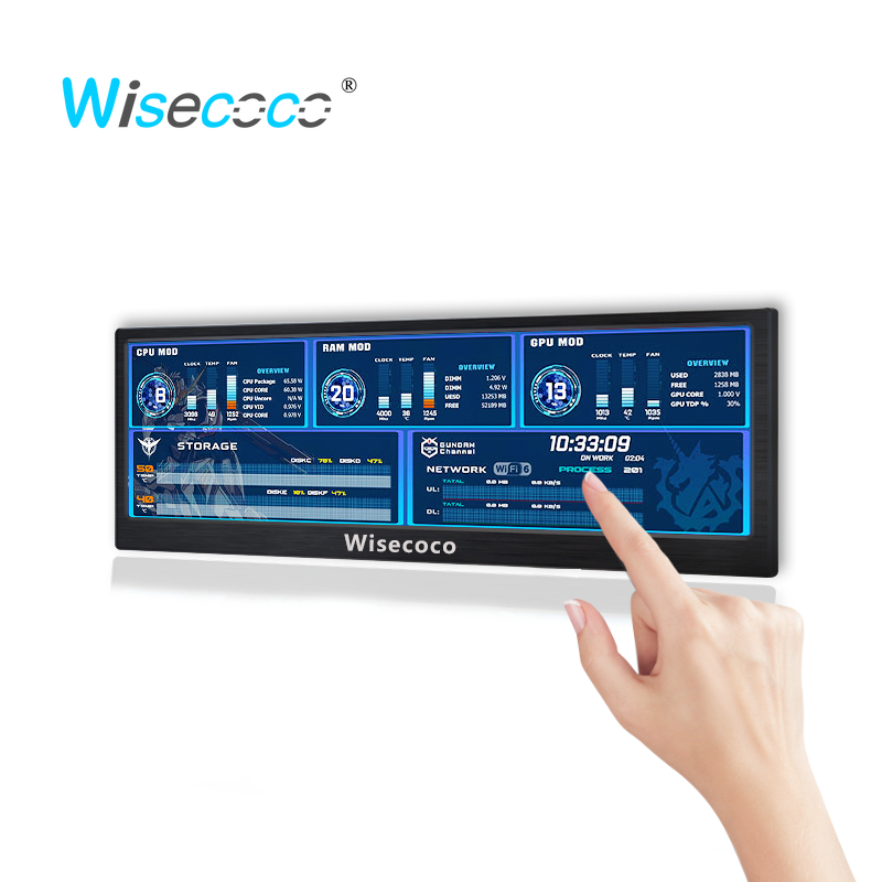 Gaming Console Car - Wisecoco 14 Inch 4K Portable Monitor