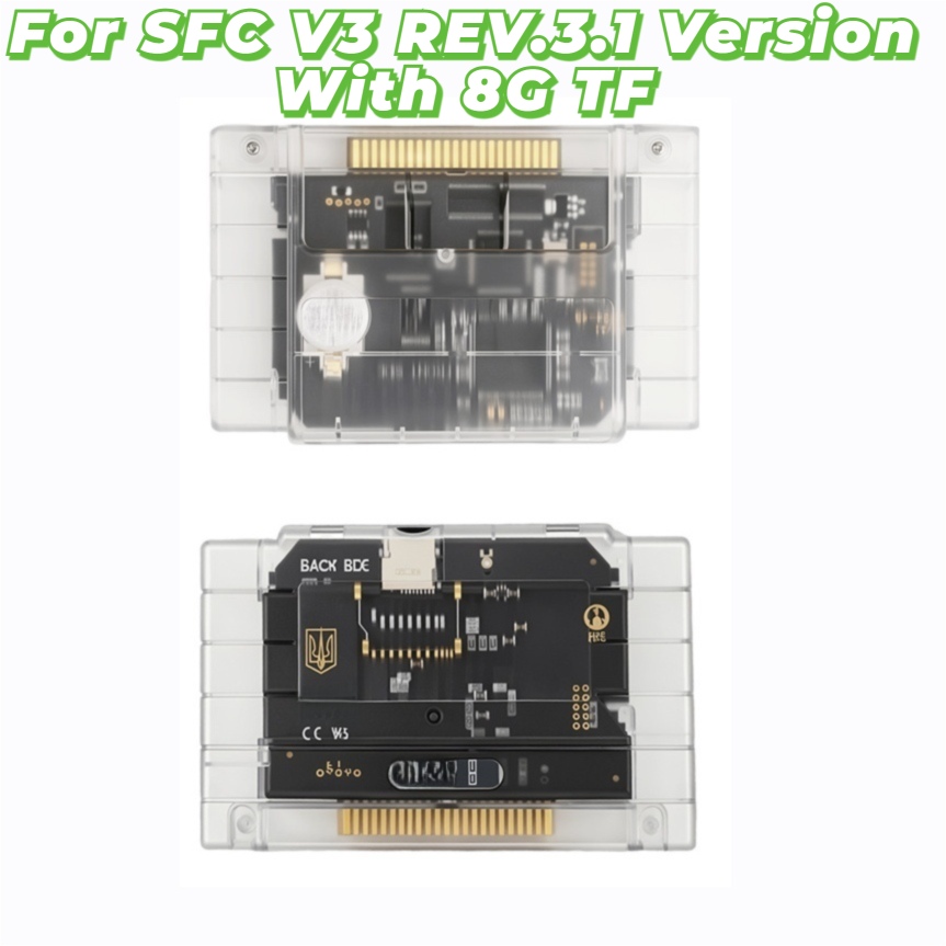 Gaming Console.Emulators - 3000 In 1 For SNES/SFC Memory