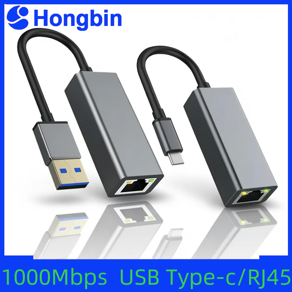 Lan Cable Gaming - 1000Mbps USB Ethernet Adapter USB 3.0