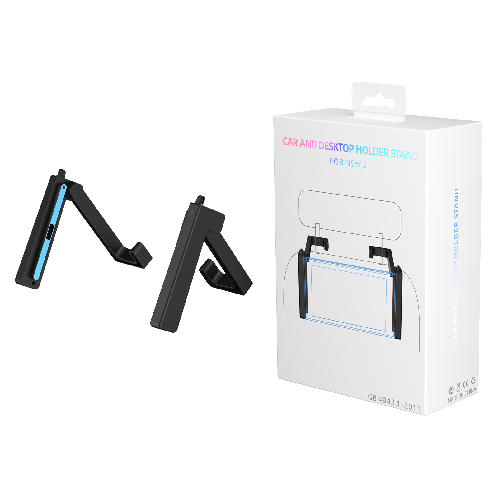 2-in-1 Car Headrest & Desktop  - Gaming Console Car recension och pris