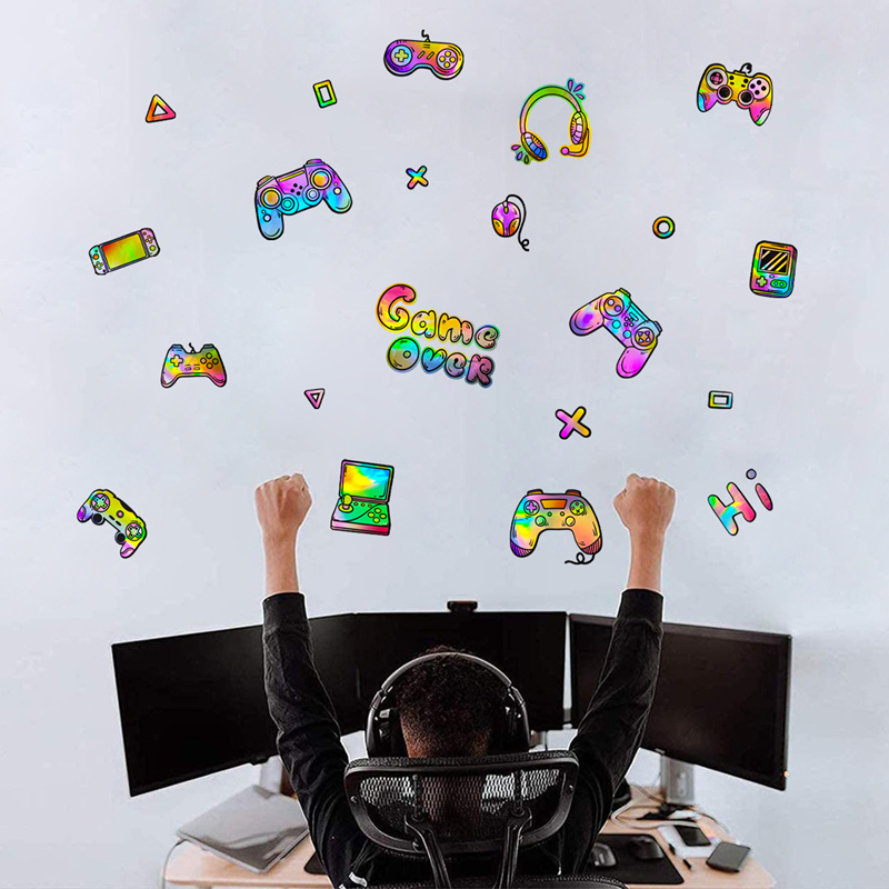 Laser Material Color Gradient  - Gaming Console Zone recension och pris