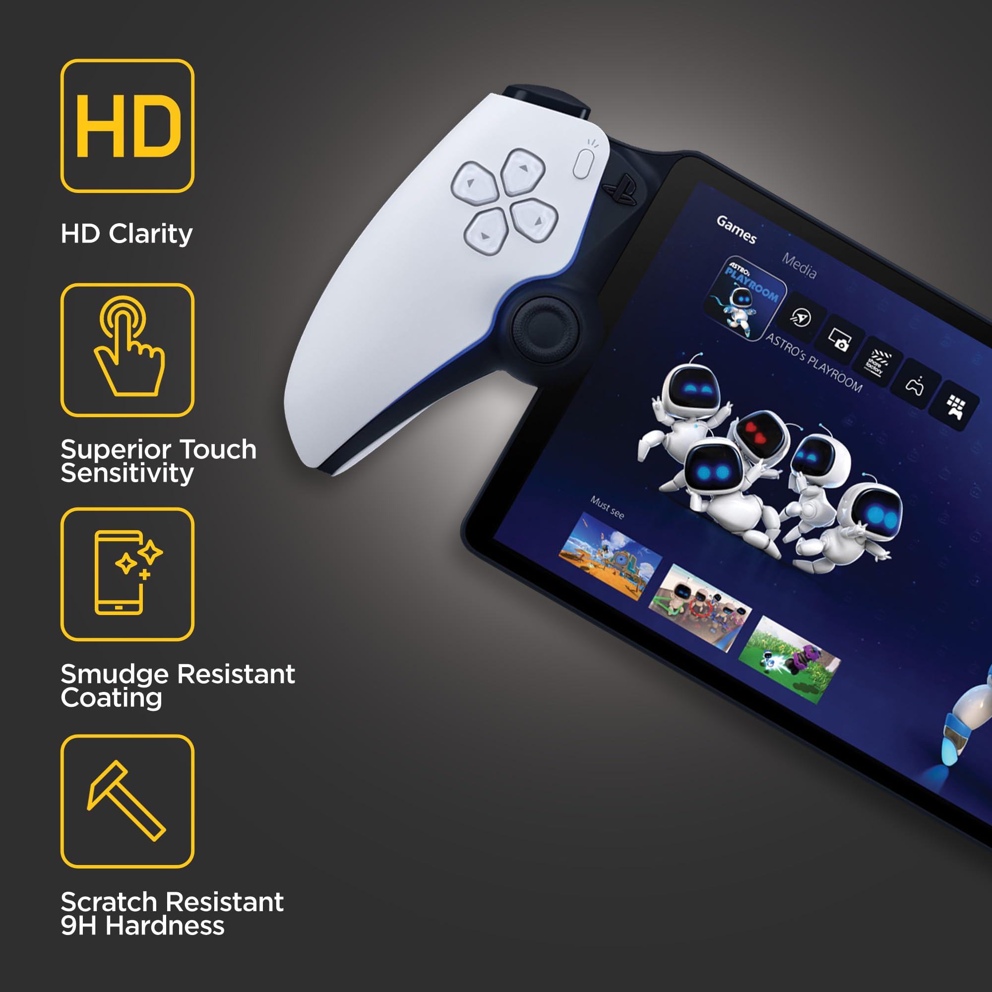 Screen Protector Tempered Glas - Gaming Console Sony recension och pris