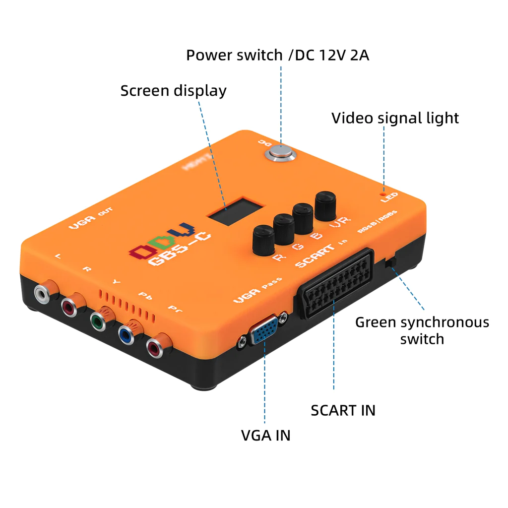 Mcbazel ODV-GBS-C Component VG - Gaming Console Years recension och pris