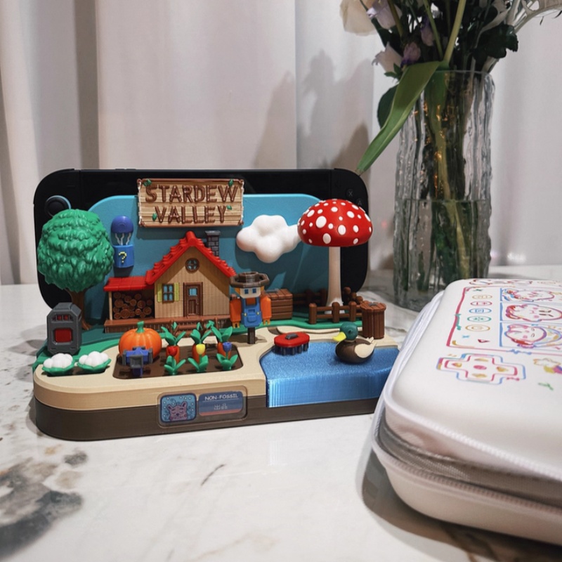 Switch Dock Stardew Valley Far - Gaming Console Holder recension och pris
