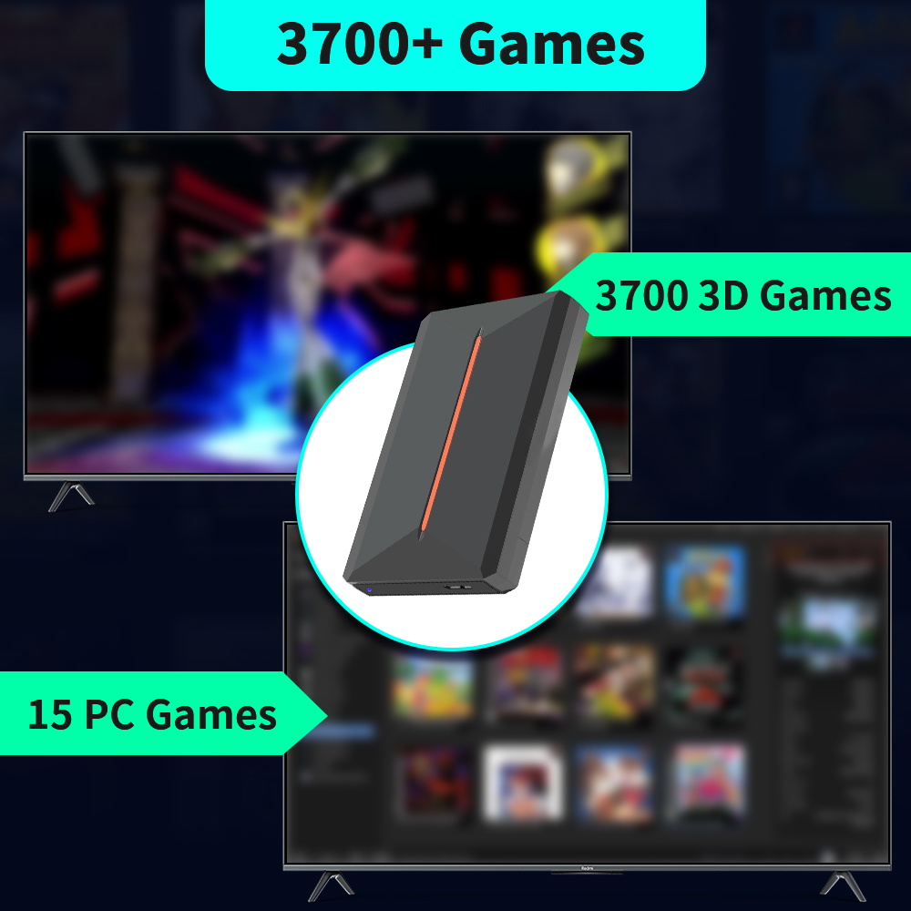 Launchbox 500GB External Game  - Gaming Console Chinese recension och pris