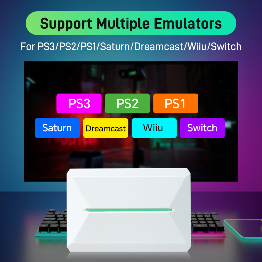 Playnite&Retrobat 500GB Game H - Gaming Console.Emulators recension och pris