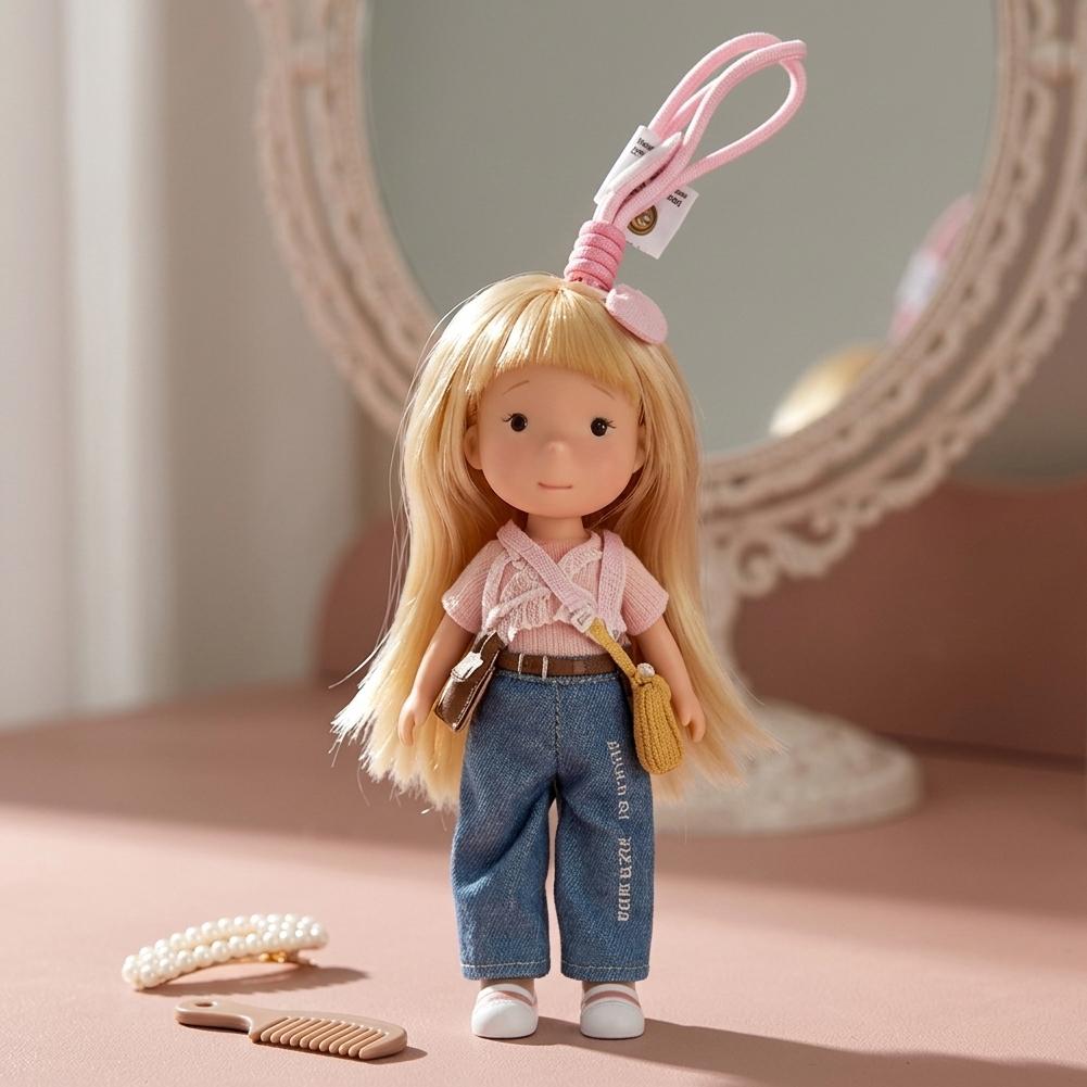 Mini Little Potato Doll Hanger - Gaming Console Keychain recension och pris