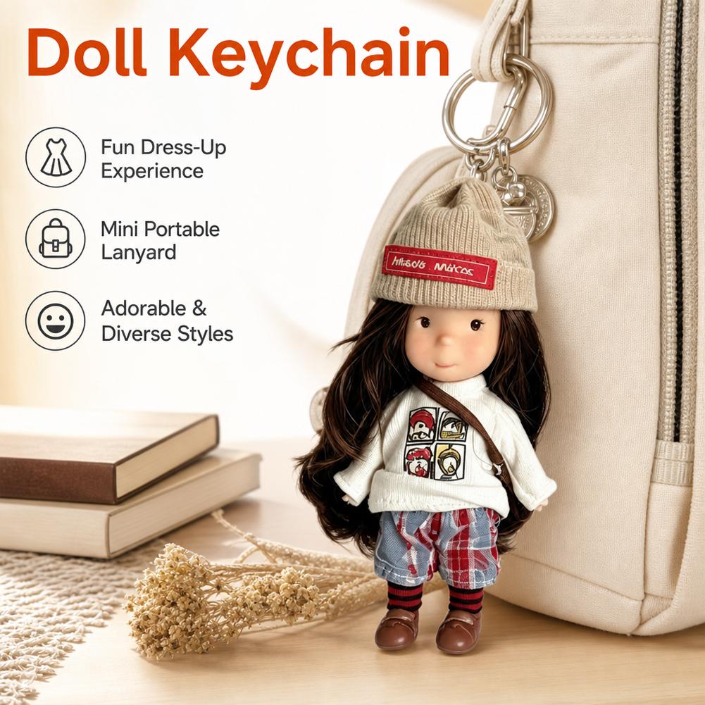 Mini Little Potato Doll Hanger - Gaming Console Keychain recension och pris