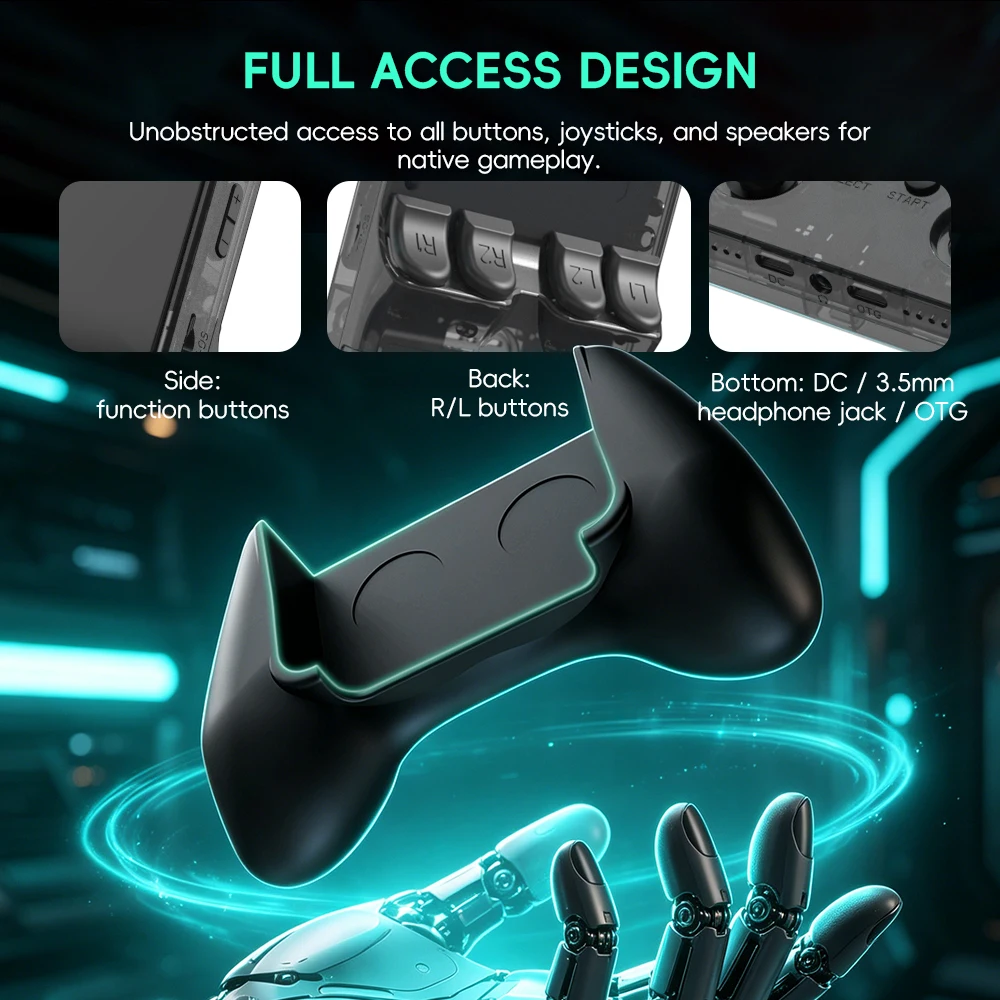 Data Frog R36S Game Grip Ergon - Gaming Console Holder recension och pris