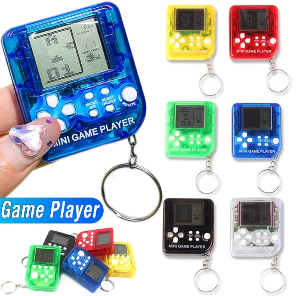 Portable Mini Handheld Game Pl - Gaming Console Keychain recension och pris