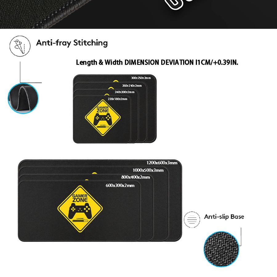 overlock Mouse Pad Computer La - Gaming Console Zone recension och pris