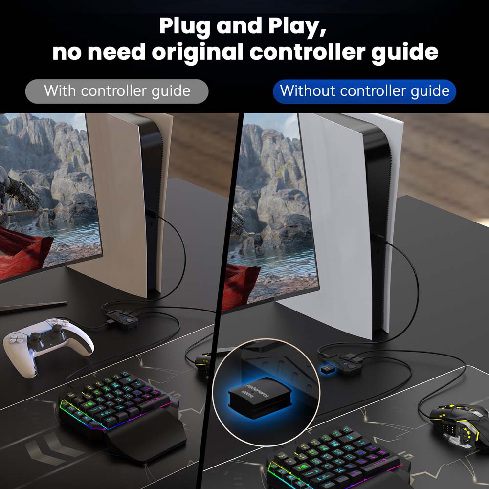 for PS5 Gaming Keyboard Mouse  - Gaming Console Sony recension och pris