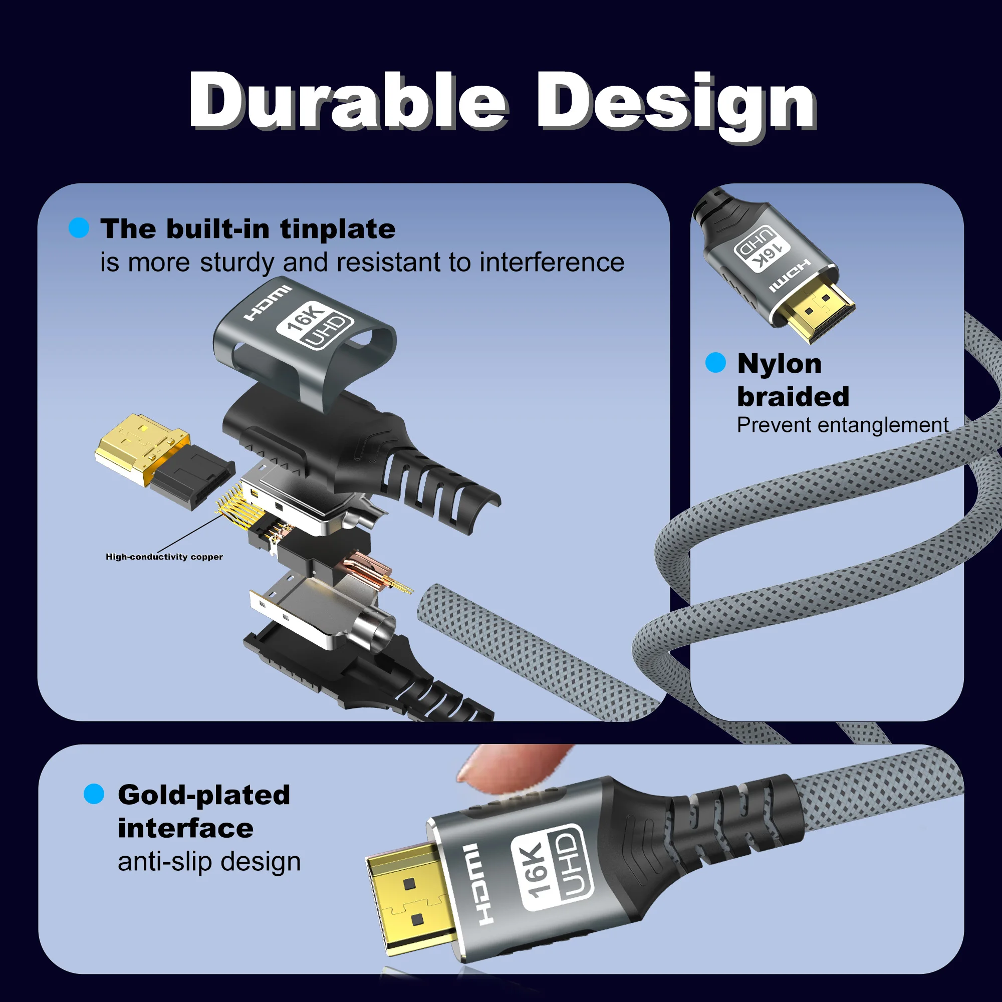 HDMI 2.2/2.1/2.0 Cable Maximum - Gaming Console Box recension och pris