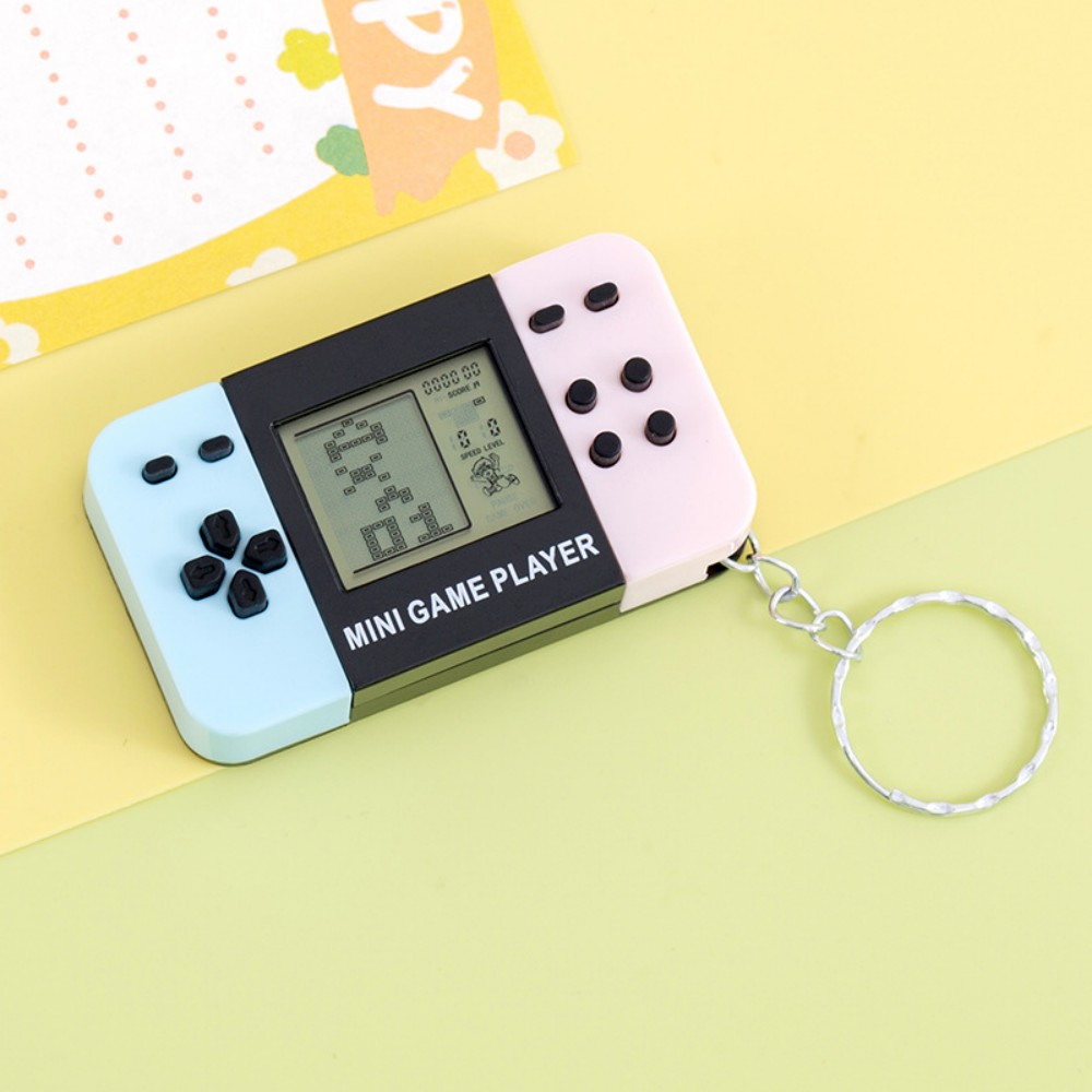 Classic Tetris Handheld Game C - Gaming Console Keychain recension och pris