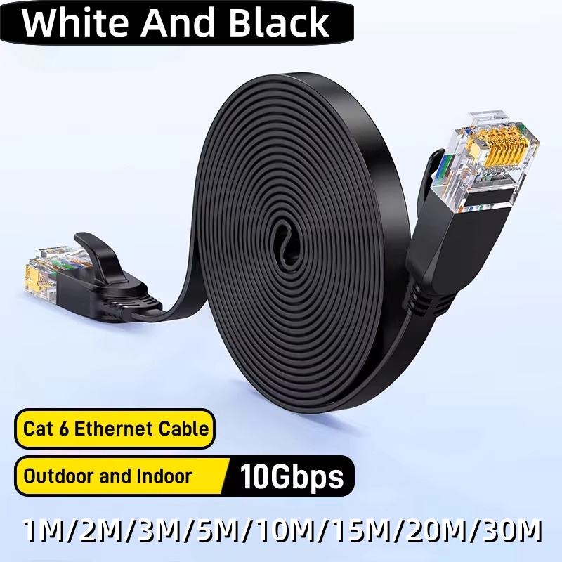Cat 6 Ethernet Flat Cable, Out - Lan Cable Gaming recension och pris
