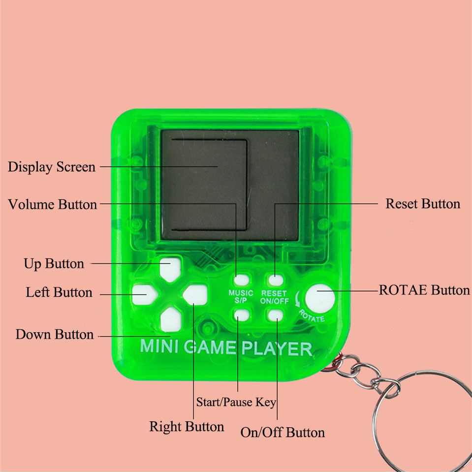 GAMINJA Retro Mini Handheld Ga - Gaming Console For 7 Year Old recension och pris
