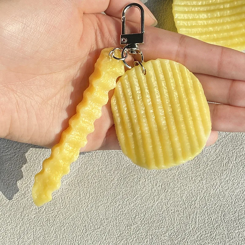 3D Delicious Fried Food Keycha - Gaming Console Keychain recension och pris