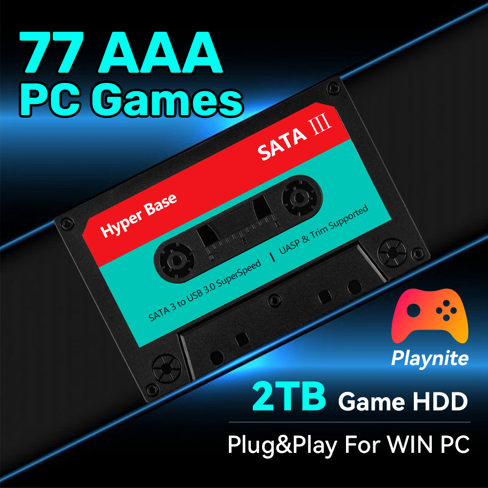 2TB Game Hard Drive With 77 PC - Gaming Console Chinese recension och pris
