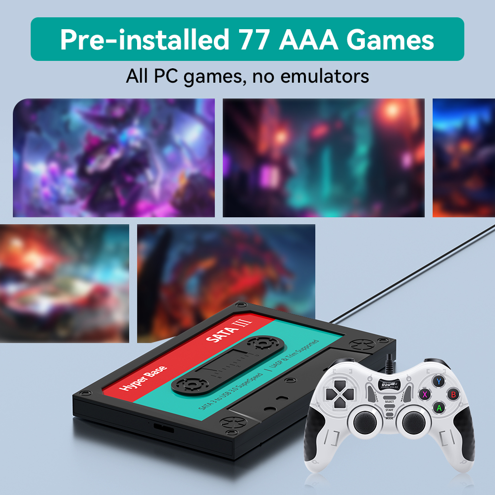 2TB Game Hard Drive With 77 PC - Gaming Console Chinese recension och pris