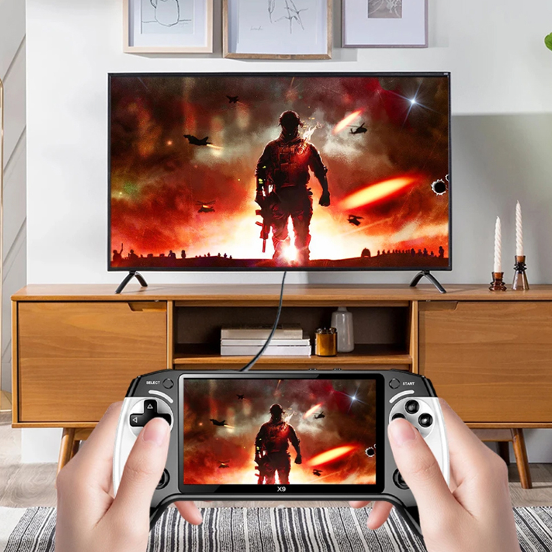 X9 Portable Handheld Game Cons - Gaming Console.Emulators recension och pris