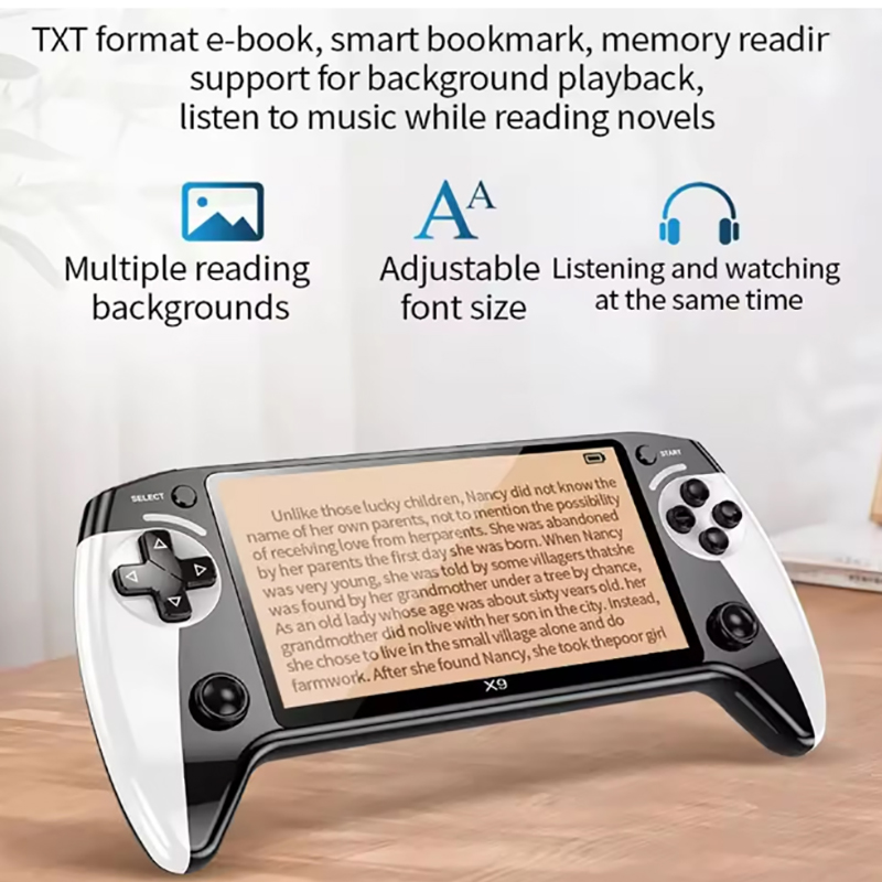 X9 Portable Handheld Game Cons - Gaming Console.Emulators recension och pris