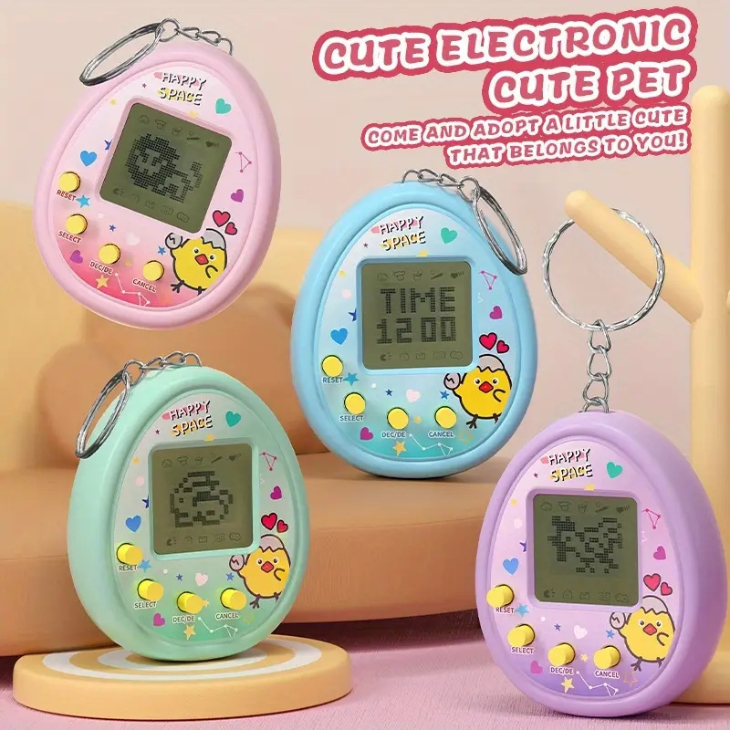 Cute Cartoon Handheld Virtual  - Gaming Console Keychain recension och pris