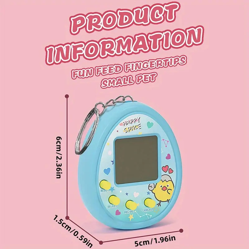 Cute Cartoon Handheld Virtual  - Gaming Console Keychain recension och pris
