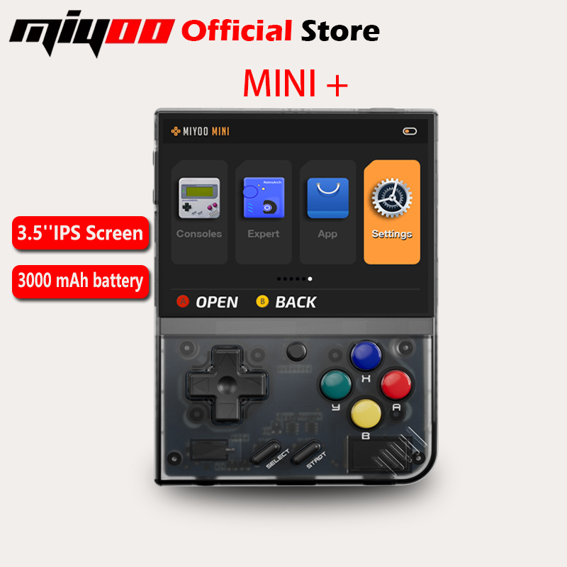 MIYOO Mini Plus Portable Retro - Gaming Console.Emulators recension och pris