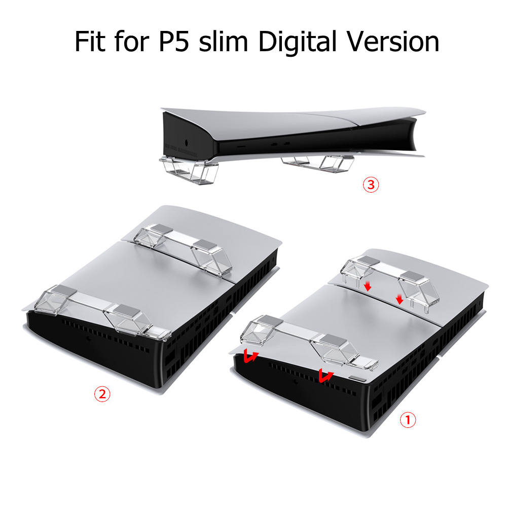Horizontal Stand for PS5 Slim  - Gaming Console Holder recension och pris