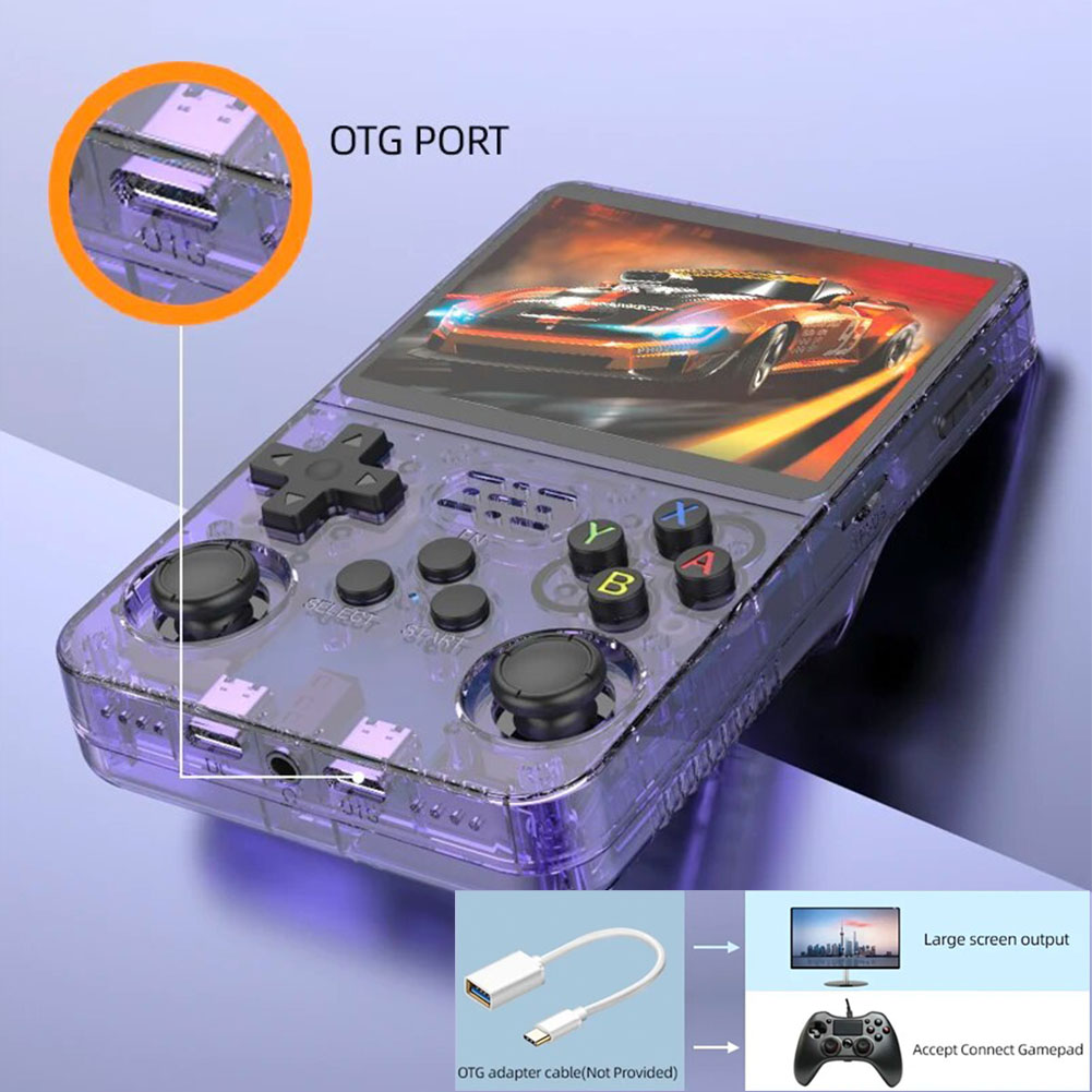 New Open Source R36S Retro Han - Gaming Console Years recension och pris