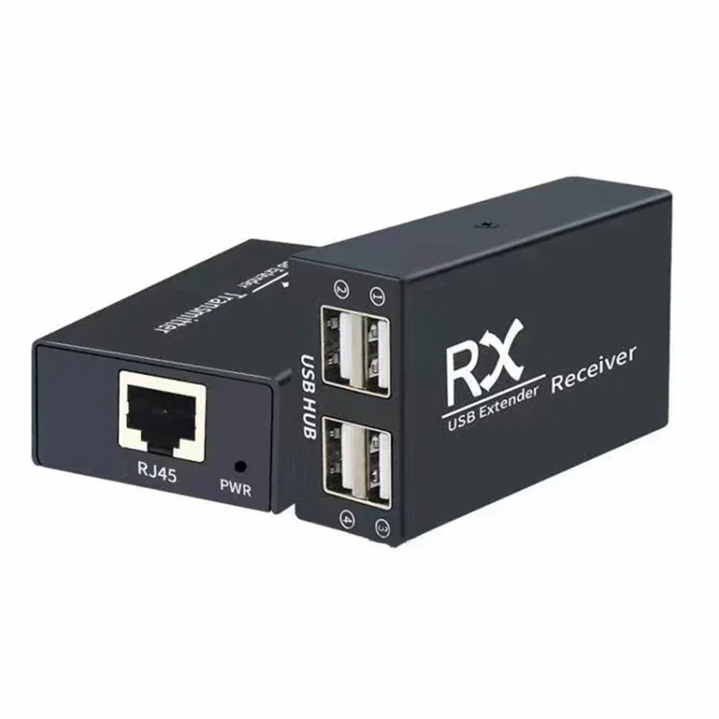 120M 4 Port USB Extender Over  - Lan Cable Gaming recension och pris