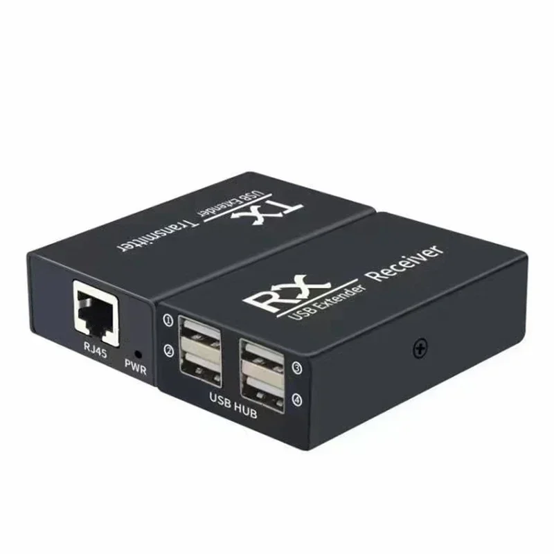 120M 4 Port USB Extender Over  - Lan Cable Gaming recension och pris