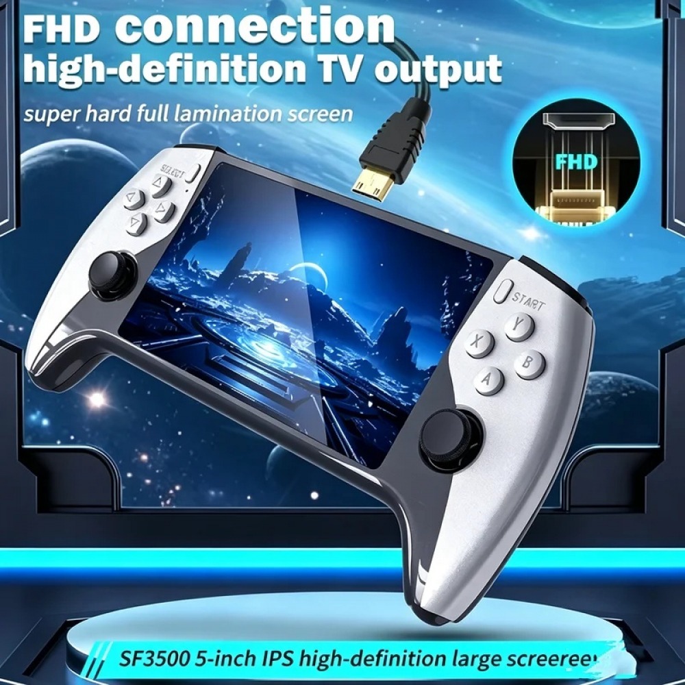 SF3500 5 inch Handheld Game Co - Gaming Console.Emulators recension och pris