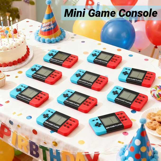 10-120pcs Kids Mini Handheld G - Gaming Console Keychain recension och pris